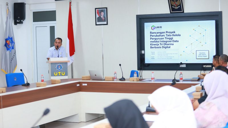 Penyatuan Data Tri Dharma UTU Pangkas Pintu Birokrasi dan Percepat Pengambilan Kebijakan Kampus